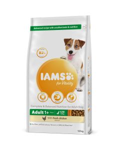 IAMS DOG 12KG ADULT SML&MED CHICKEN